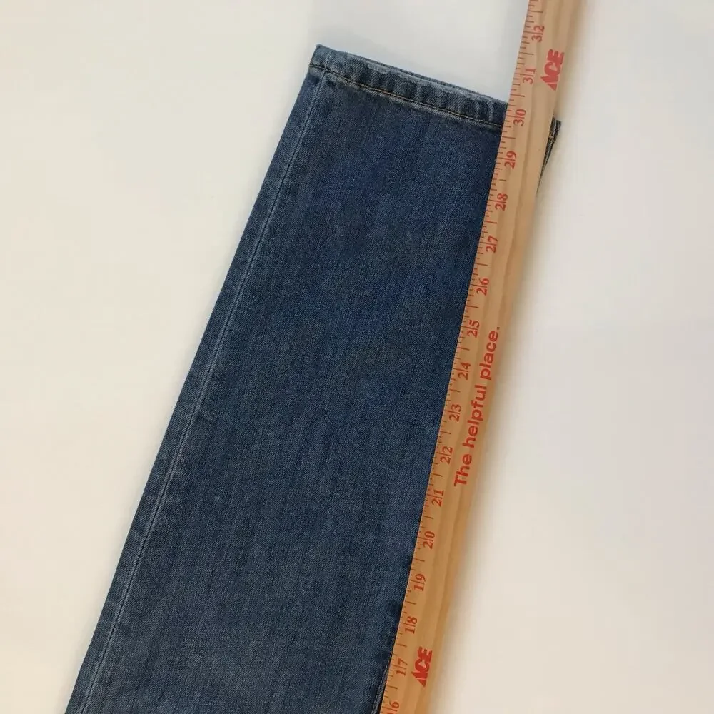 CAbi Jeans Mojave Slim Boyfriend 5165 Blue Low Rise Distressed Size 4 EUC - Picture 11 of 12